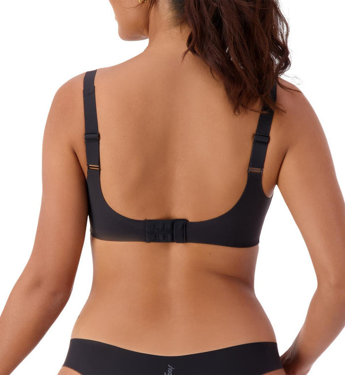 BLACK SLOGGI ZERO FEEL 2.0 SOFT BRA