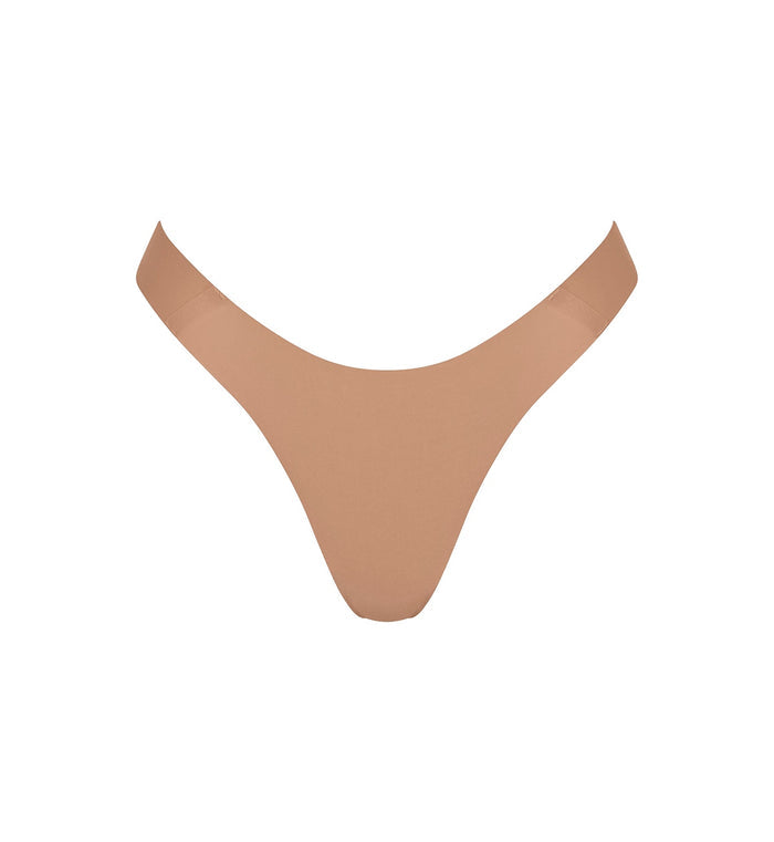 BEIGE SLOGGI ZERO FEEL 2.0 TINY TANGA
