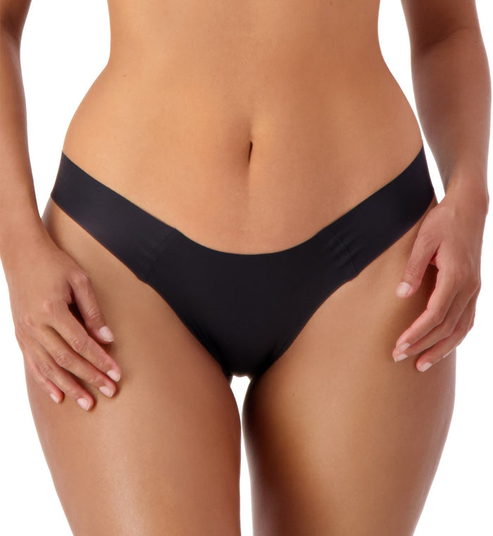 BLACK SLOGGI ZERO FEEL 2.0 TINY TANGA