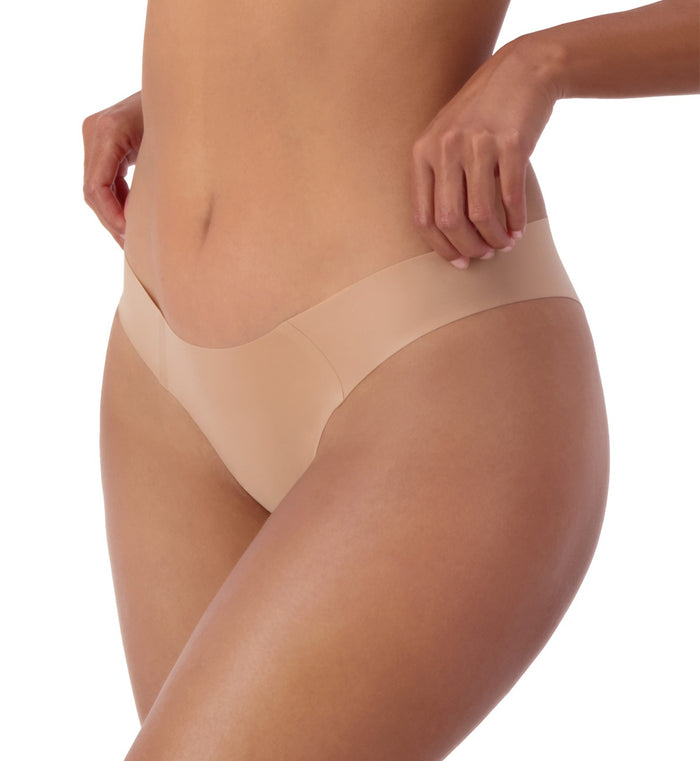 BEIGE SLOGGI ZERO FEEL 2.0 TINY TANGA