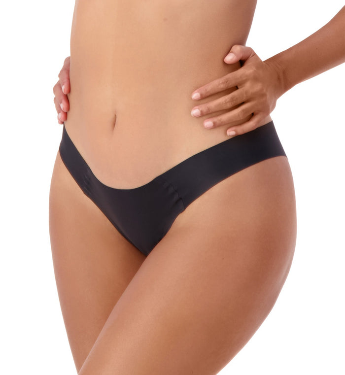 BLACK SLOGGI ZERO FEEL 2.0 TINY TANGA