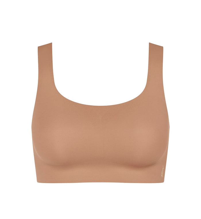 BEIGE SLOGGI ZERO FEEL 2.0 TOP