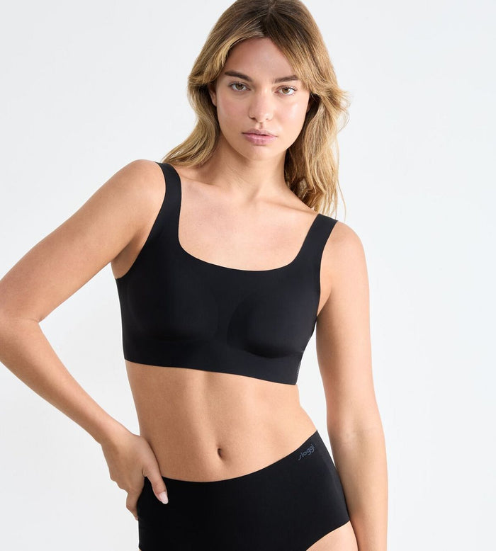 BLACK SLOGGI ZERO FEEL 2.0 TOP
