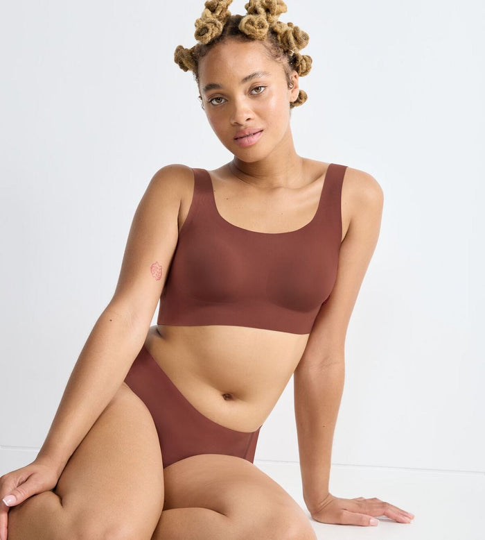 BROWN SLOGGI ZERO FEEL 2.0 TOP