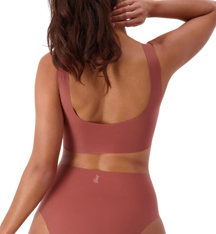 BROWN SLOGGI ZERO FEEL 2.0 TOP