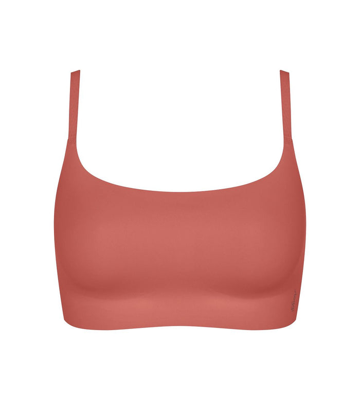 BROWN SLOGGI ZERO FEEL 2.0 ULTRA BRA