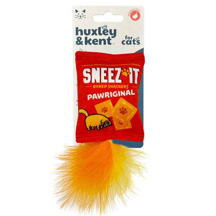 Packaged Sneeze-It Cat Toy.