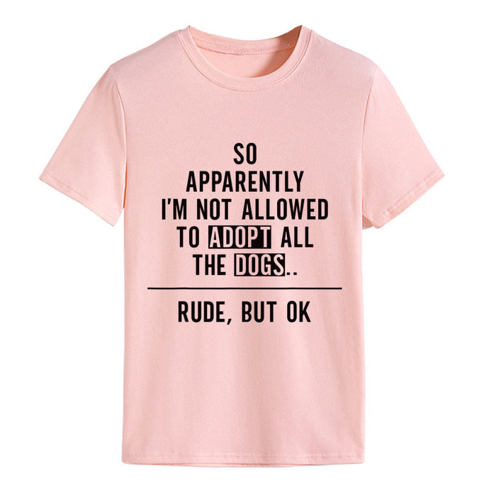 Pink (black font) / S