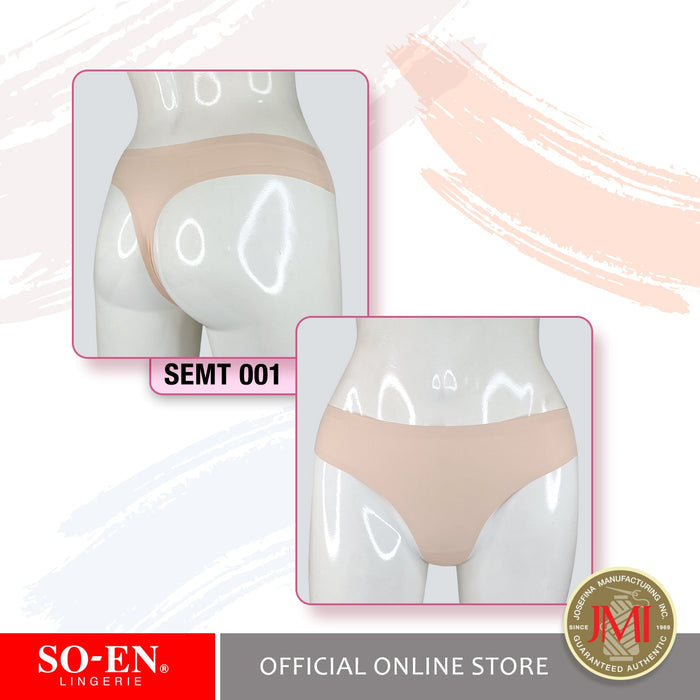 SO-EN 1 pc Ladies Seamless Thong