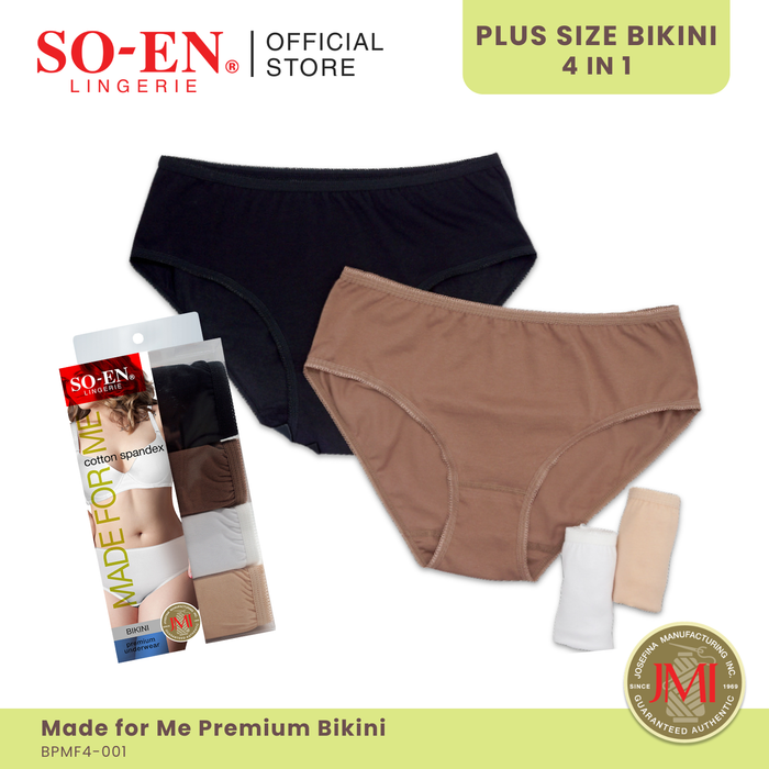 SO-EN 4-in-1 Made For Me Cotton Spandex Set for Women