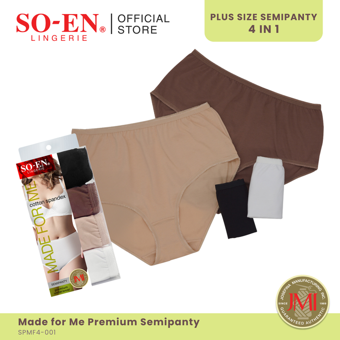SO-EN 4-in-1 Made For Me Cotton Spandex Set for Women