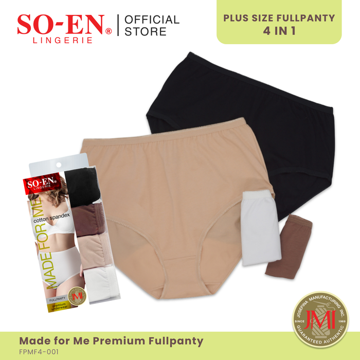 SO-EN 4-in-1 Made For Me Cotton Spandex Set for Women