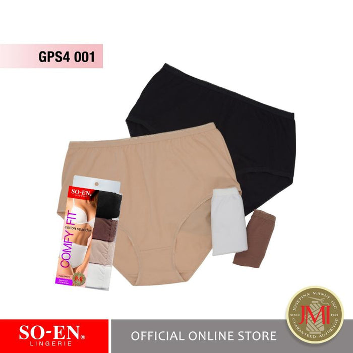 SO-EN 4in1 Wendy Cotton Spandex Ladies Fullpanty