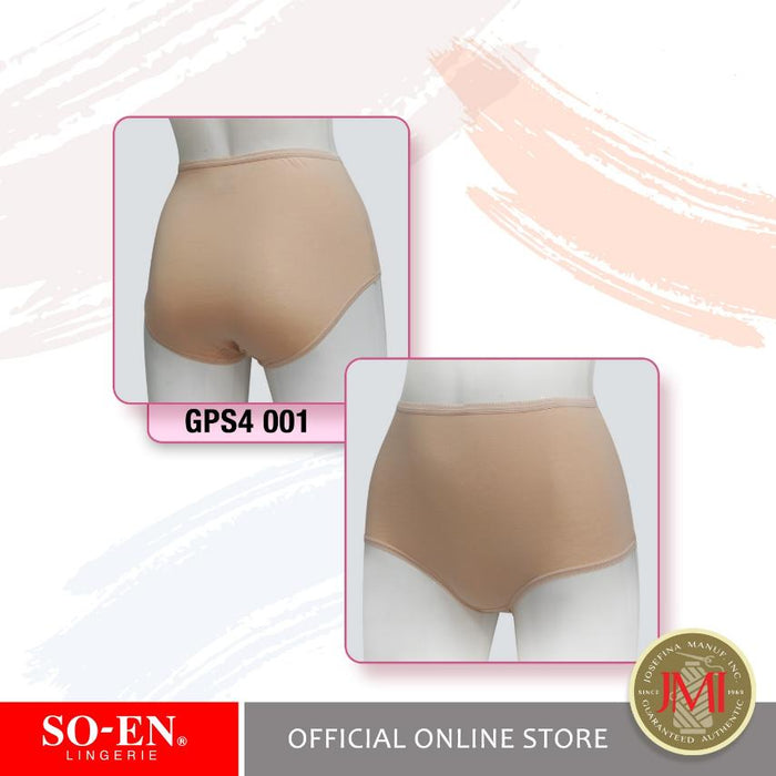 SO-EN 4in1 Wendy Cotton Spandex Ladies Fullpanty