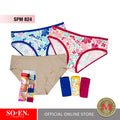 SO-EN 6in1 Callie Cotton Spandex Ladies Lowrise Bikini