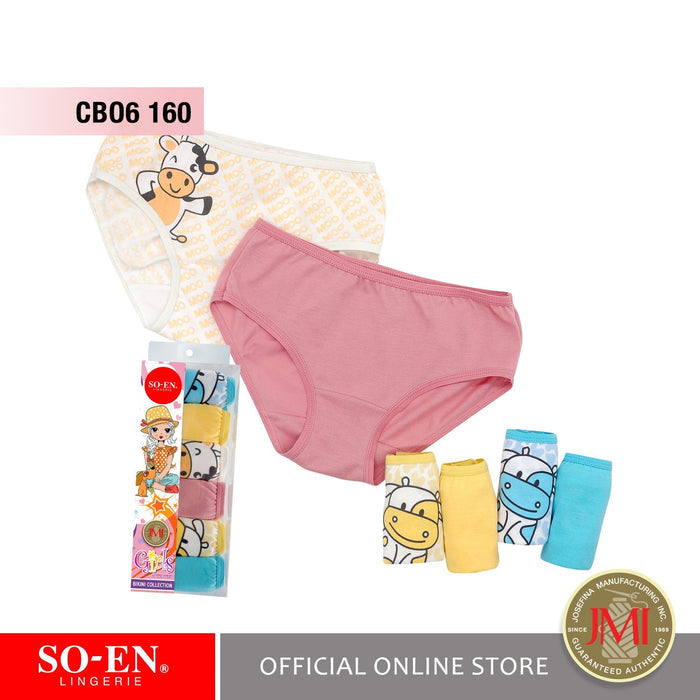 SO-EN 6in1 Cow Cotton Blend Children's  Bikini