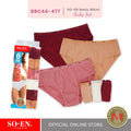SO-EN BBC Regular 6-in-1 Cotton Blend Bikini Panty Set for Women