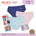 SO-EN BBC Seasonal 6-in-1 Cotton Blend Bikini Panty Set for Women