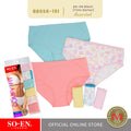 SO-EN BBSS SEASONAL 6-in-1 Cotton Spandex Bikini Panty Set for Women