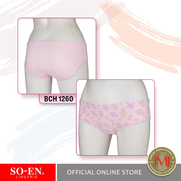 SO-EN BCH Essential 12-in-1 Cotton Blend Bikini Panty Set for Women