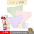 SO-EN BOP Seasonal 6-in-1 Ribs Cotton Spandex Bikini Set for Women