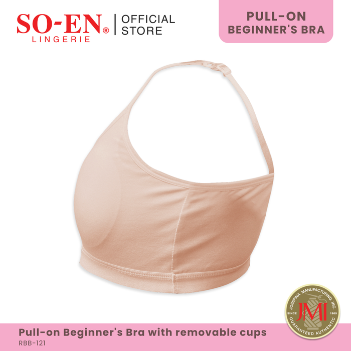 SO-EN Charlotte Children's Beginners Bra with Removable cups & Extend straps