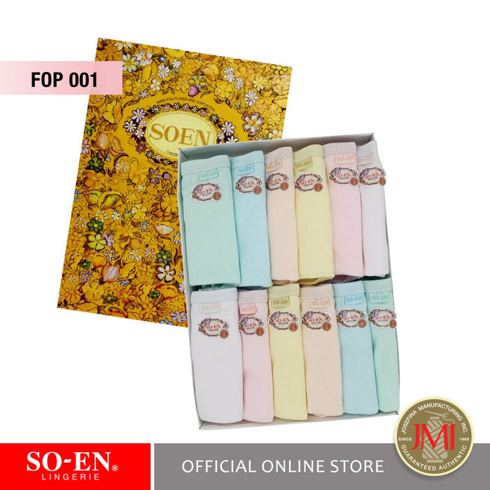 SO-EN FOP Ribs Cotton Blend Ladies Essential Fullpanty