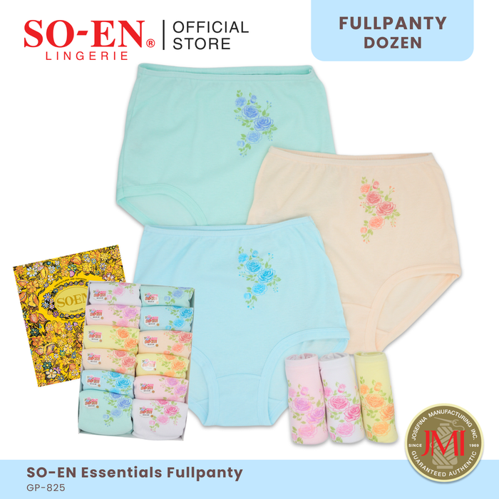 SO-EN GP Essential 12-in-1 Ribs FullPanty Set for Women