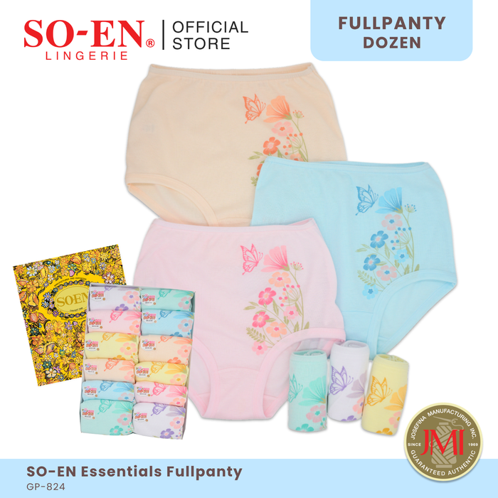SO-EN GP Essential 12-in-1 Ribs FullPanty Set for Women