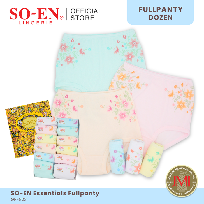 SO-EN GP Essential 12-in-1 Ribs FullPanty Set for Women