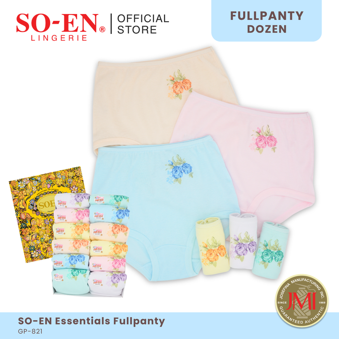 SO-EN GP Essential 12-in-1 Ribs FullPanty Set for Women