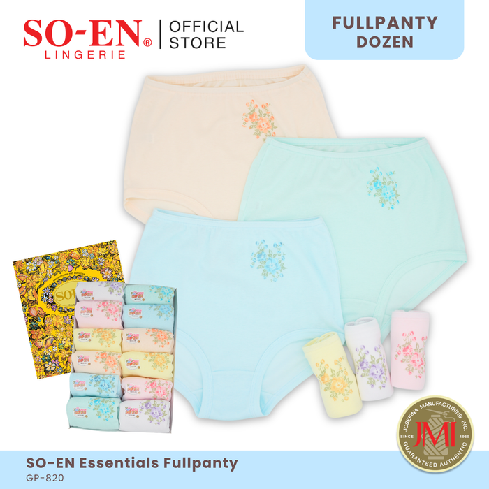 SO-EN GP Essential 12-in-1 Ribs FullPanty Set for Women