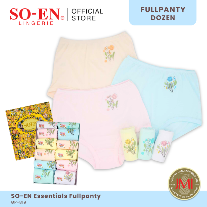 SO-EN GP Essential 12-in-1 Ribs FullPanty Set for Women