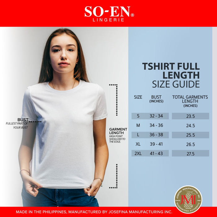 SO-EN Ladies RoundNeck Classic Tshirt
