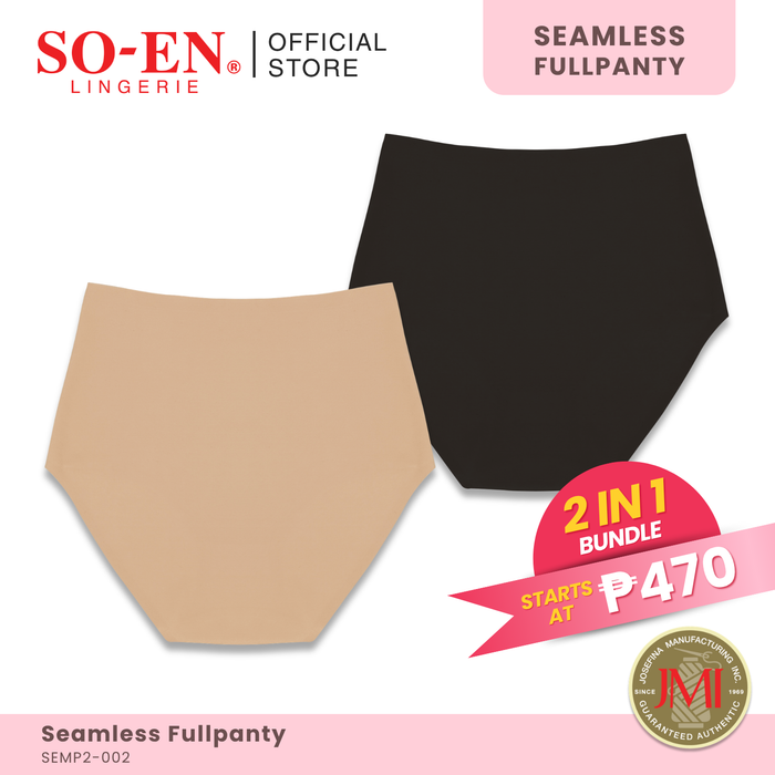 SO-EN Ladies Seamless Fullpanty 2PC Bundle