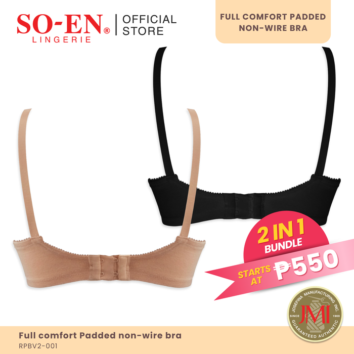 SO-EN Selene Full Comfort Value Bra 2PC Bundle