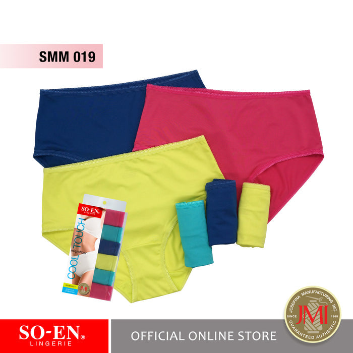 SO-EN SMM SALE 6-in-1 Microfiber SemiPanty Set for Women