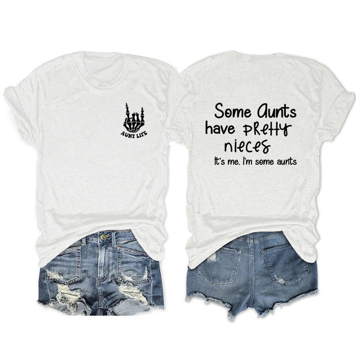 White front chest (black font) / S