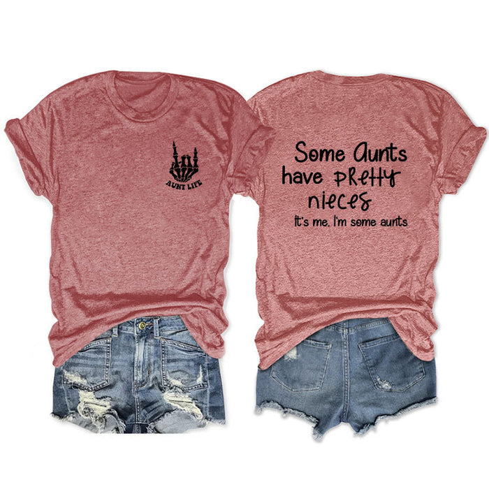 Rose gold front chest (black font) / S