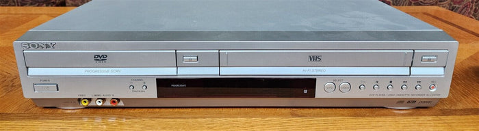 Sony Combo DVD VCR Player Hi-Fi Stereo VHS Recorder SLV-D370P No Remote Working