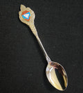 South Carolina Blue Collectible Travel Souvenir Spoon Palmetto State Vintage