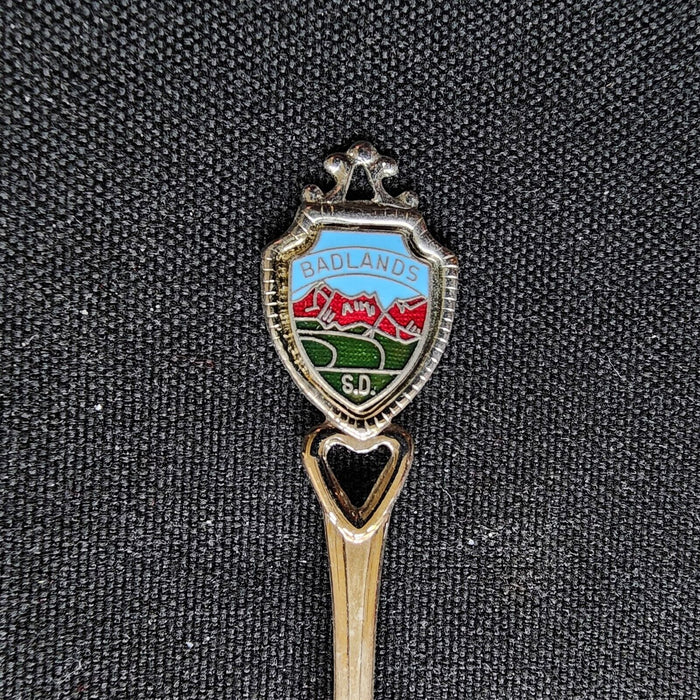 South Dakota Badlands Collectible Souvenir Spoon 3.5in (9cm)