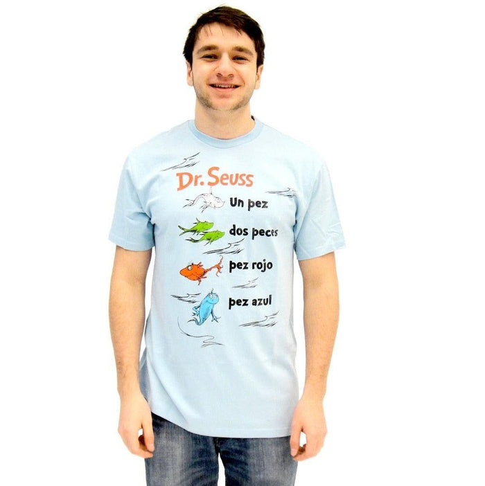 Spanish One Fish Two Fish T-shirt-tvso