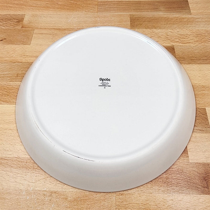 Spode Christmas Tree Round Versatile Dish England 9 3/4” S3324-V