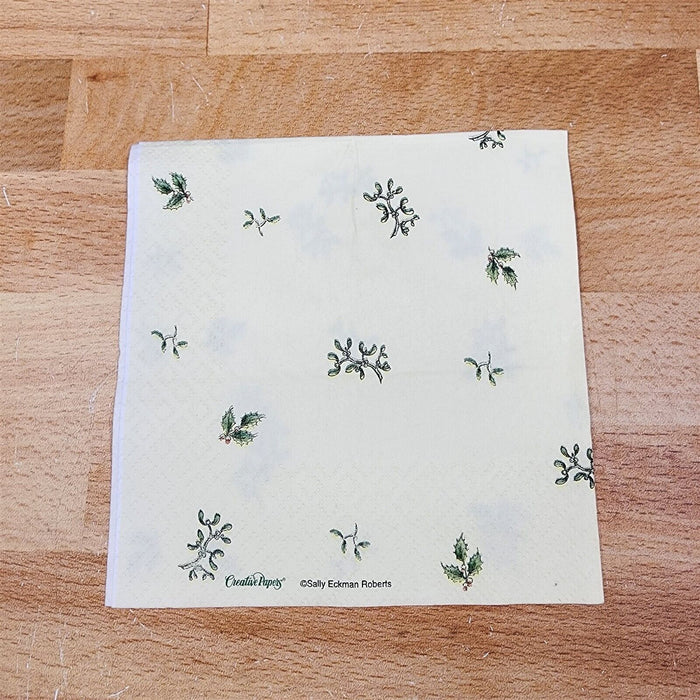 Spode Christmas Tree Set of 18 Paper Napkins 5" Square