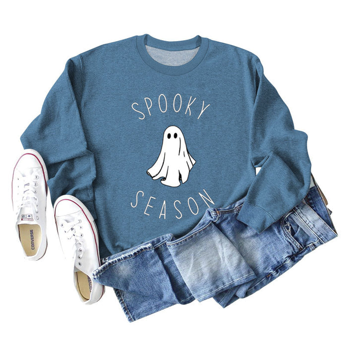 Blue sweater (white color picture) / S