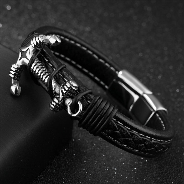 Stainless Steel Anchor Bracelet
