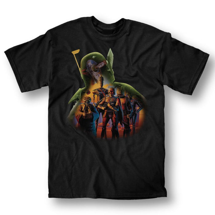 Star Wars Boba Fett Fill T-Shirt-tvso