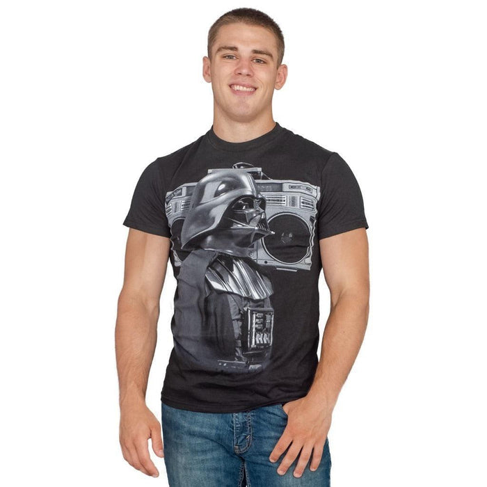 Star Wars Darth Vader Boombox Retro T-shirt-tvso