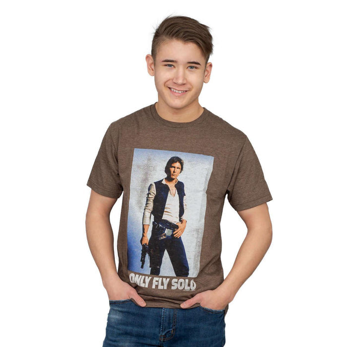 Star Wars Han Solo I Only Fly Solo T-Shirt-tvso